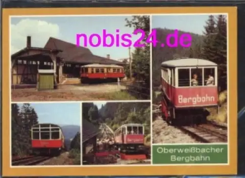 98744 Oberweißbach Bergbahn *ca.1987