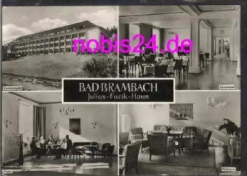 08648 Bad Brambach Julius Fucik Haus o ca.1977