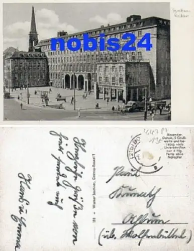 44787 Bochum Rathaus gebr. ca. 1950