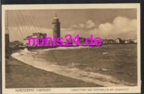 Cuxhaven Leuchtturm Seepavillon  *ca.1920
