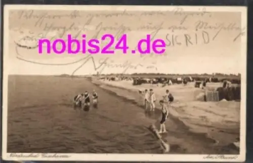 Cuxhaven Am Strand o 31.7.1930