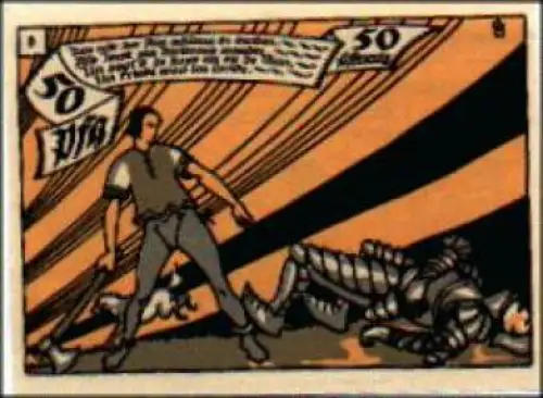 44652 Herne, Städtenotgeld, Wert 50 Pfennige, 1921