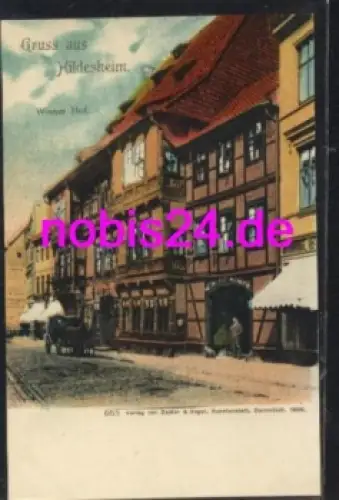 Hildesheim Gasthaus Wiener Hof *ca.1900