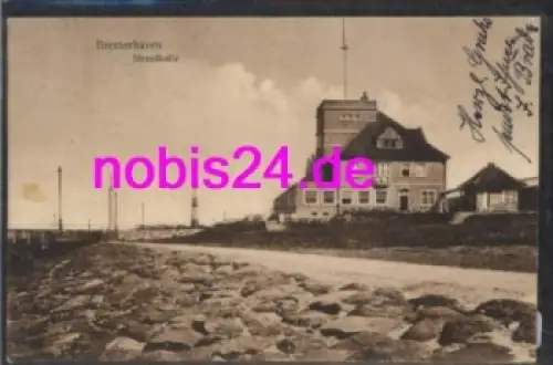 Bremerhaven Strandhalle Leuchtturm o 1927