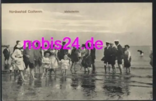 Cuxhaven Wattenlaufen *ca.1915