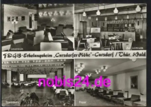 98744 Cursdorf FDGB Erholungsheim *ca.1978
