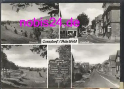 98744 Cursdorf Ansichtskarte *ca.1979