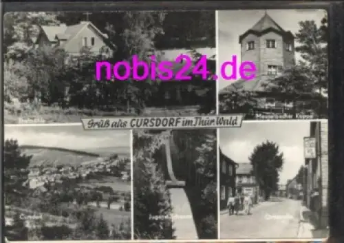 98744 Cursdorf Thalmühle Kuppe Schanze  *ca.1974