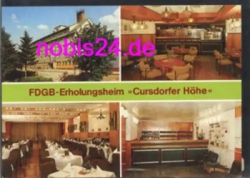 98744 Cursdorf FDGB Erholungsheim *ca.1989