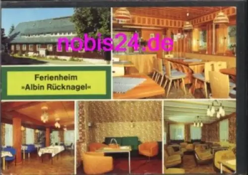 98744 Cursdorf Ferienheim Albin Rücknagel *ca.1982