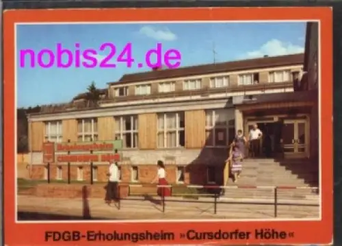 98744 Cursdorf FDGB Erholungsheim *ca.1987