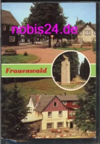 98711 Frauenwald Ilmenau Gasthof Denkmal o 1981