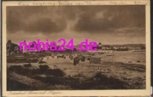 18609 Binz Insel Rügen Strandanlagen o 12.6.1925