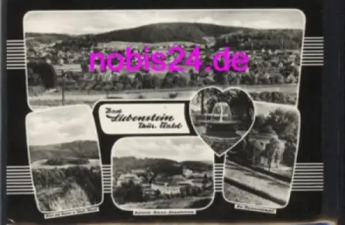 36448 Bad Liebenstein Ansichtskarte o 9.10.1965