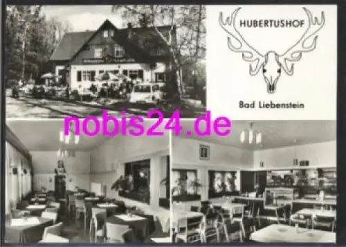 36448 Bad Liebenstein Gasthof Hubertushof  *ca.1978