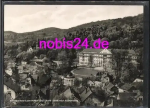 36448 Bad Liebenstein Ansichtskarte o 2.11.1963