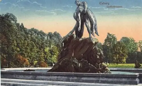 Coburg Sintflutbrunnen o 10.3.1917