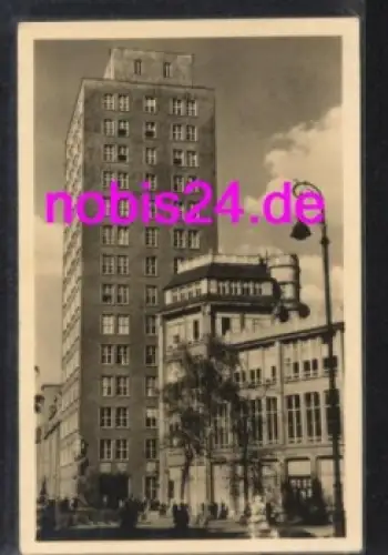 07751 Jena Zeiß Hochhaus Ansichtskarte o 31.7.1955