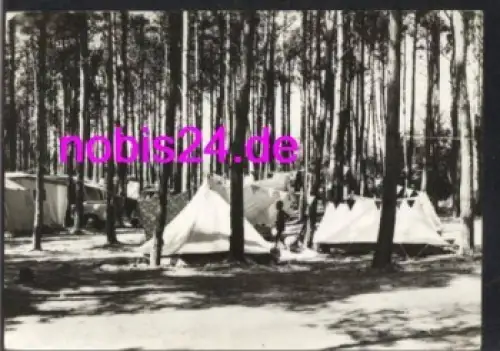 18556 Dranske Rügen Camping Zeltplatz o 17.8.1972