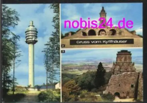 06567 Kulpenberg Kyffhäuser Fernsehturm  *ca.1969