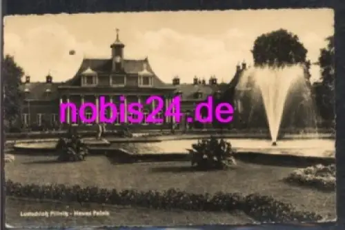 Pillnitz Lustschloss Neues Palais o 2.8.1960