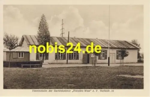 Löbtau Dresden Gartenkolonie Stollestrasse *ca.1920