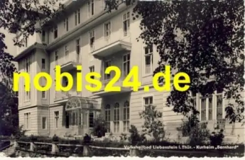 36448 Bad Liebenstein Kurheim Bernhard  *ca.1965