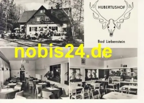 36448 Bad Liebenstein Gasthof Hubertushof  *ca.1978