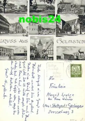 38350 Helmstedt Zonengrenze Schule o ca.1965