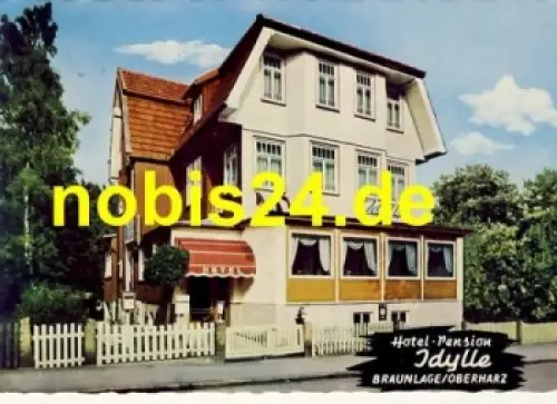 38700 Braunlage Hotel Idylle o 14.5.1969