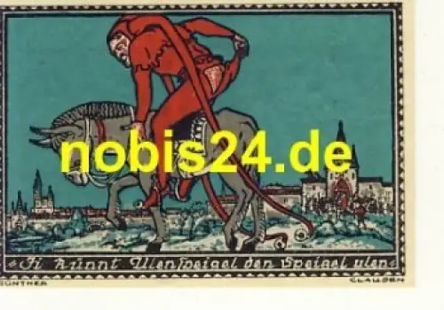 38170 Kneitlingen Notgeld 1 Mark 1921