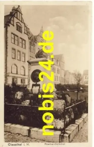 38678 Clausthal Harz Roemer Denkmal o 17.6.1915