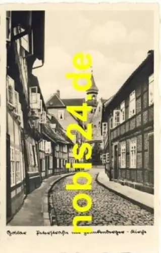 Goslar Strassenansicht Kirche o 31.10.1940