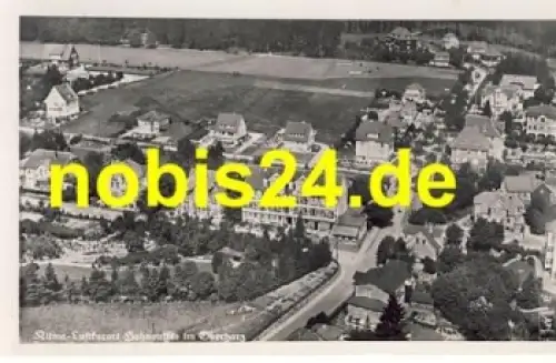 38640 Hahnenklee Harz Luftbildaufnahme o ca.1940