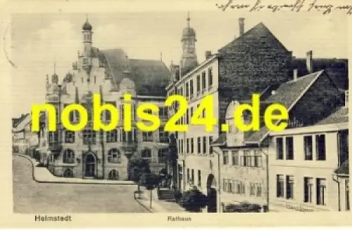 38350 Helmstedt Rathaus o 11.3.1920