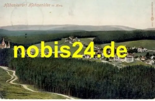 38640 Hahnenklee Harz o 20.6.1909