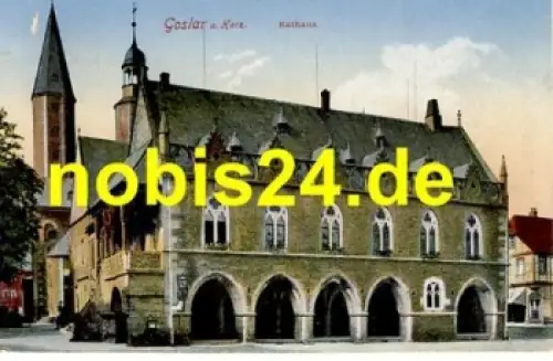 Goslar Harz Rathaus o 6.7.1923