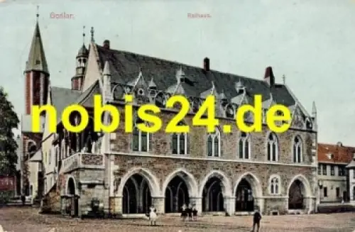 Goslar Harz Rathaus o 3.6.1903