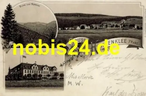 38640 Hahnenklee Harz Litho o 18.5.1896