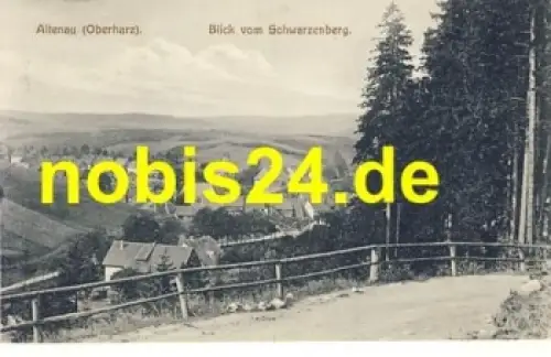 38707 Altenau Oberharz vom Schwarzenberg o 1903