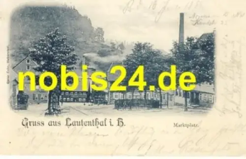 38385 Lautenthal Marktplatz o 16.7.1899