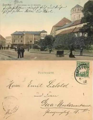 Bayreuth Opernstrasse o 29.3.1902