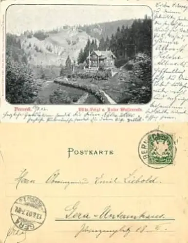 95460 Bad Berneck Villa Voigt o13.8.1902