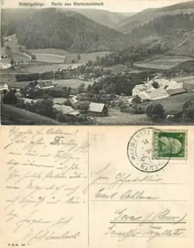 95485 Warmensteinach Bahnpost Zug 2 1911