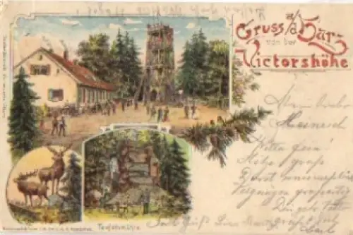 06507 Viktorshöhe Litho o 24.7.1899