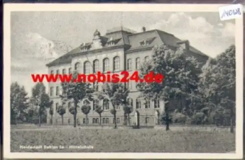 04774 Dahlen, Mittelschule o 17.8.1961