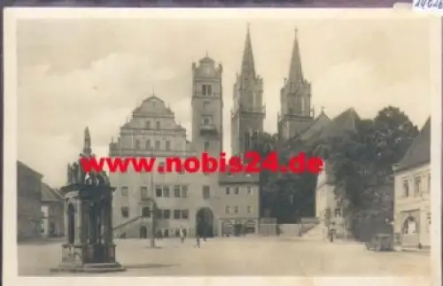 04758 Oschatz Rathaus o 9.6.1953
