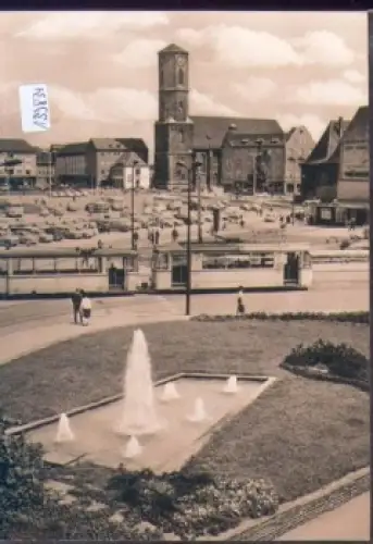 07754 Jena Holzmarkt und zentralen Platz  o ca. 1969