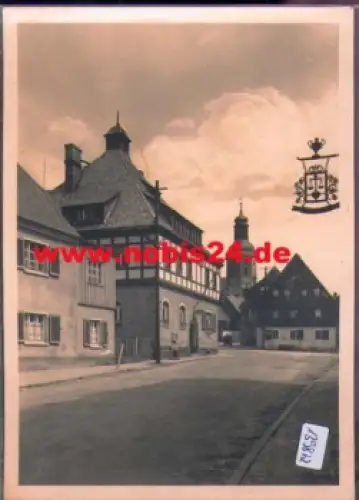 01778 Geising Erzgebirge Rathaus * um 1965