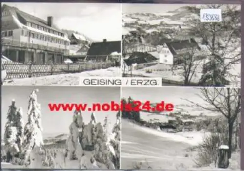 01778 Geising Erzgebirge * um 1980